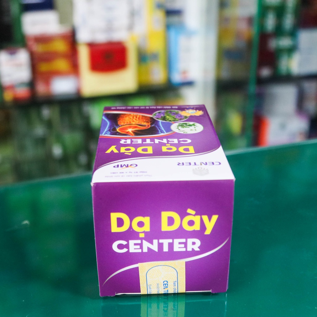 DẠ DÀY CENTER – Hỗ trợ giảm đau dạ dày, tá tràng, ợ chua trào ngược (lọ 60v)