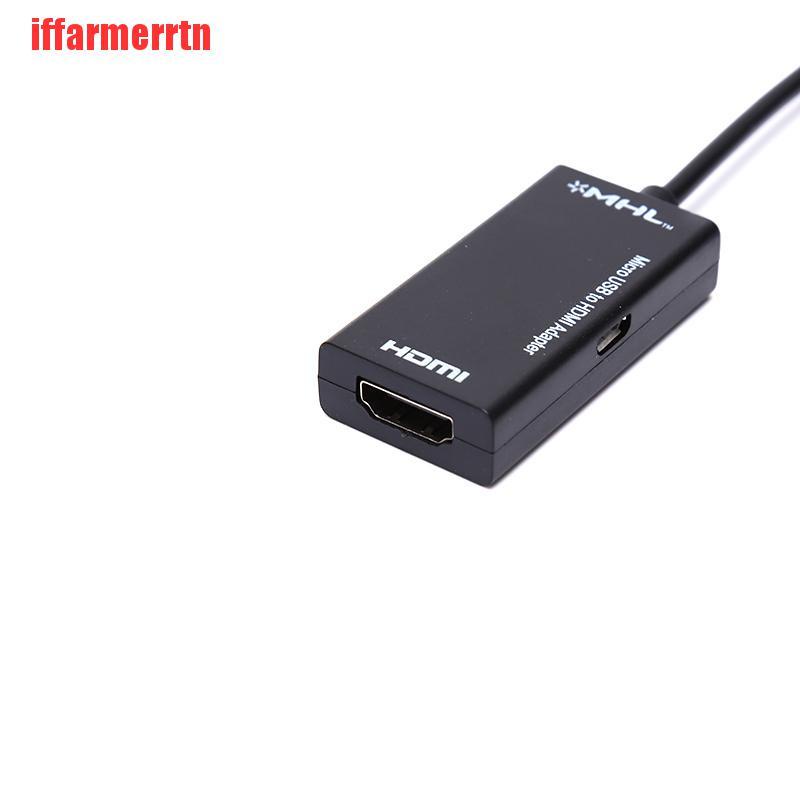 Cáp Chuyển Đổi Mhl Micro Usb Sang Hdmi Cho Điện Thoại Android