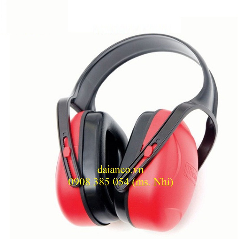 Chụp tai chống ồn bảo vệ tai- Blue Eagle EM92- 2 Màu Xanh Dương và Đỏ- Hàng chính hãng, có sẵn