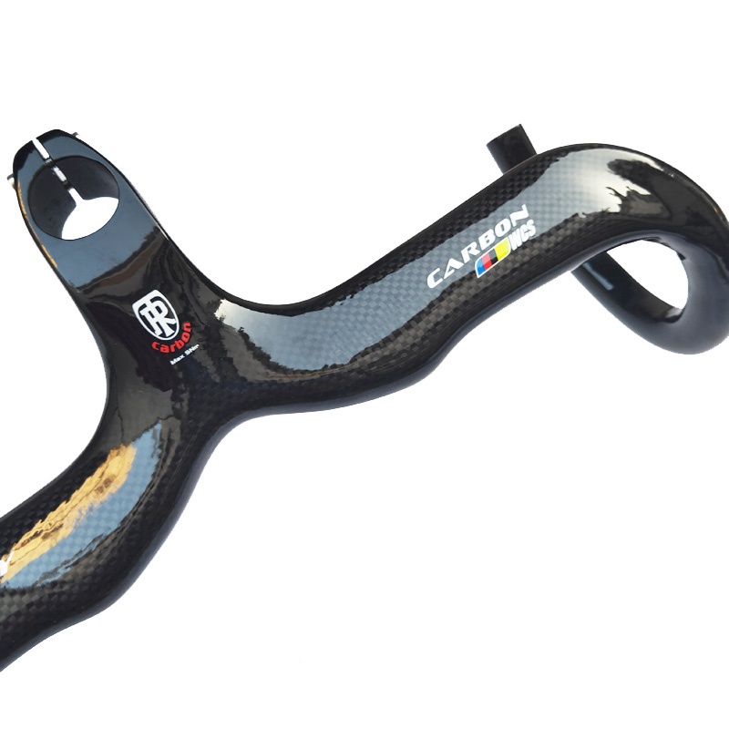 Tay Lái Xe Đạp Bằng Sợi Carbon Bóng Tích Hợp Kính RITCHEY WCS 3K