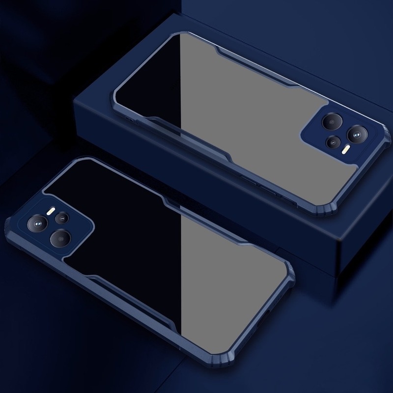 Ốp Điện Thoại Silicon Trong Suốt Chống Sốc Cho Realme C35 C11 C12 C15 C17 9i 7i 9 8 7 6 Pro Plus 5G