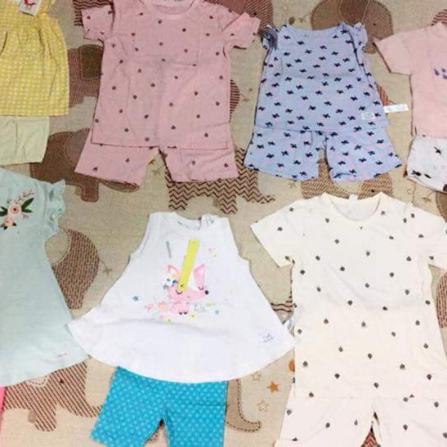 Combo Bộ bé trai bé gái xuất Hàn dư xịn