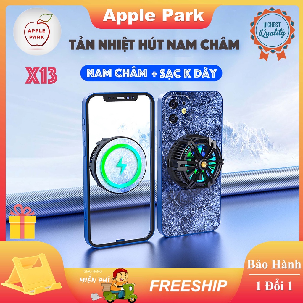 Quạt tản nhiệt điện thoại X6 X12 X13 nam châm bán dẫn Remax LZ-F10 X3A DL05 DL06,Cho Android Lightning iPad vv