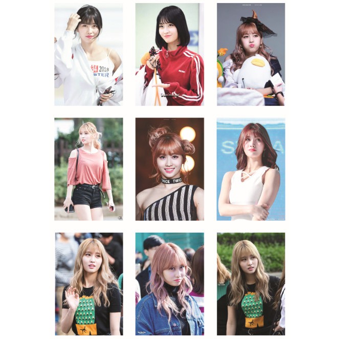 Lomo card ảnh thành viên TWICE - MOMO full 63 ảnh