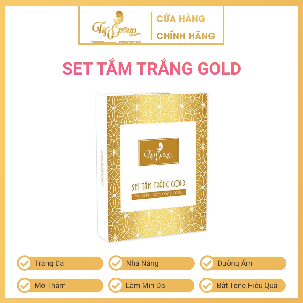 Tắm Trắng Gold Vip Siêu Trắng