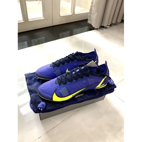 Giày bóng đá chính hãng Nike Mercurial Vapor 14 Elite AG - Pro - DA1192-107 - Xanh tím