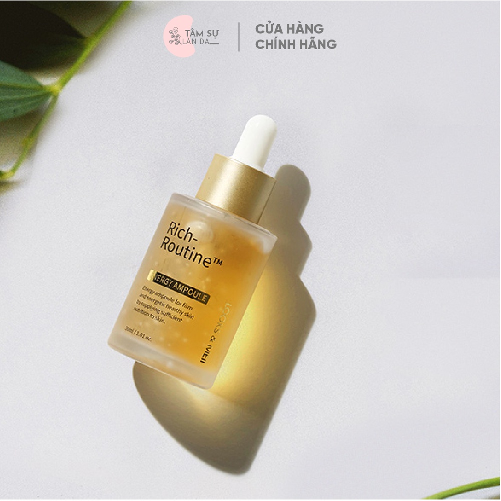 Tinh chất dưỡng sáng da giàu năng lượng Rich Routine Looks &amp; Meii 30ml