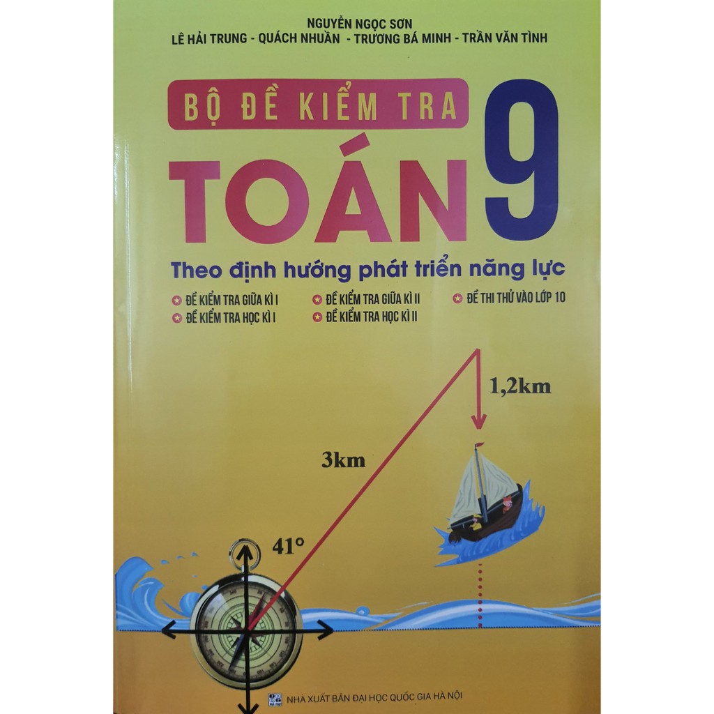 Sách - Bộ đề kiểm tra Toán 9 (Theo định hướng phát triển năng lực)