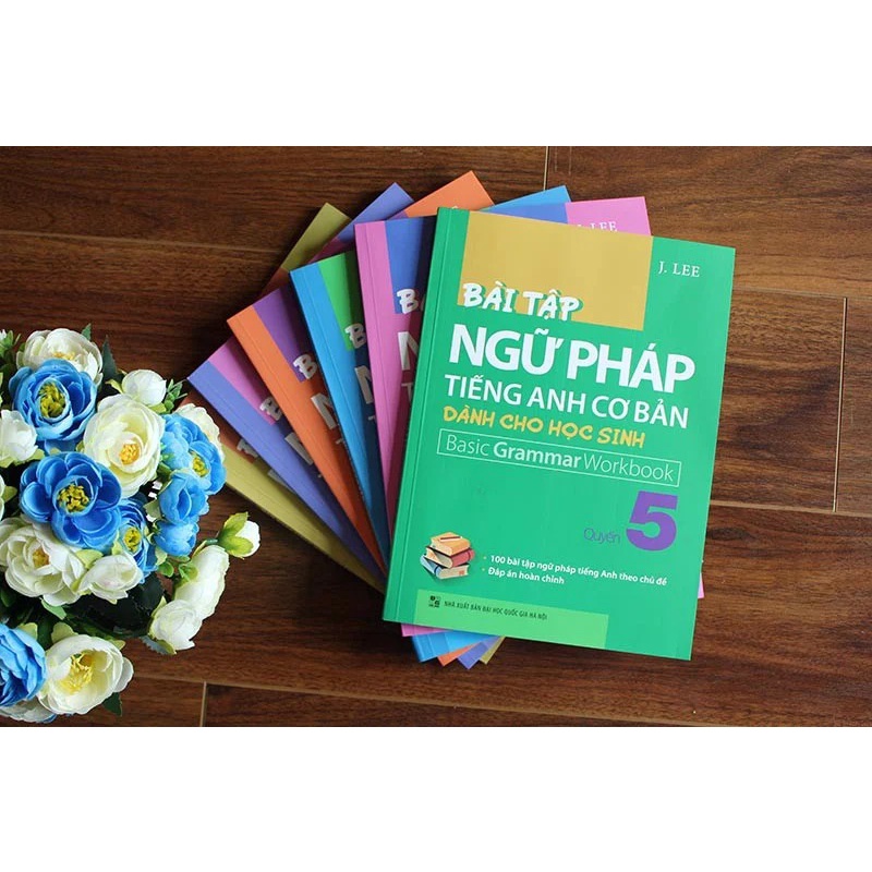 Sách - Bài Tập Ngữ Pháp Tiếng Anh Cơ Bản Dành Cho Học Sinh ( Nhiều chủ đề )