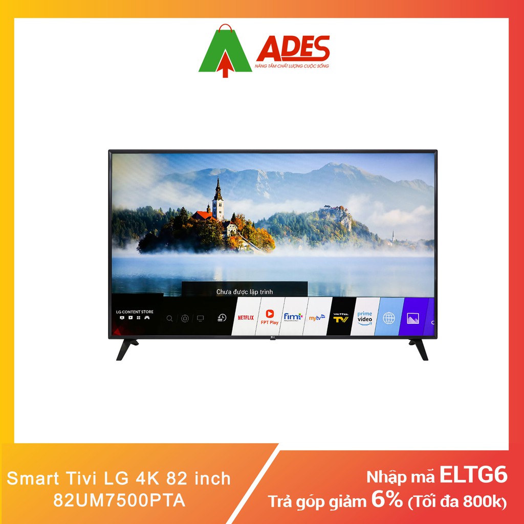 Smart Tivi LG 4K 82 inch 82UM7500PTA | Chính hãng, Giá rẻ