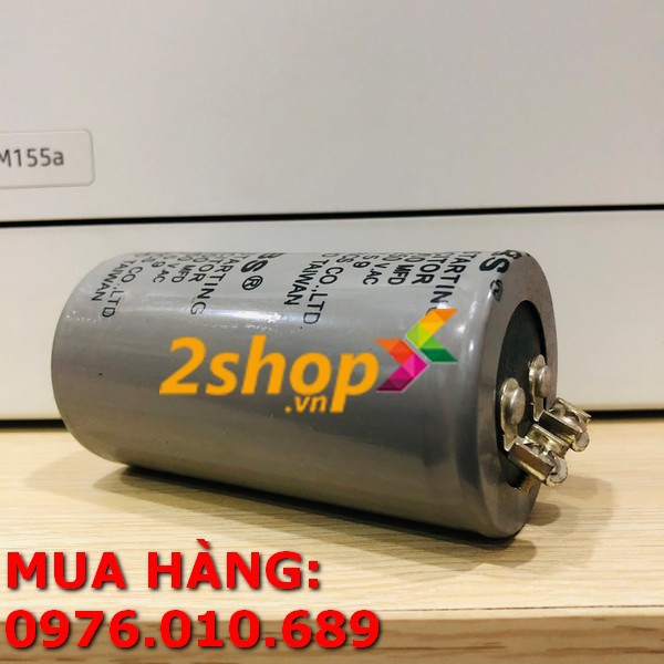 Tụ điện, tụ đề , TỤ KHỞI ĐỘNG MOTOR ABS 300mF, 250VAC 300mF-250VAC, Motor Start Capacitor