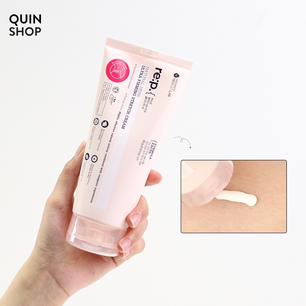 Kem Giảm Rạn, Săn Chắc Da, Mờ Sẹo Re:p Natural Herb Ultra Firming Stretch Cream