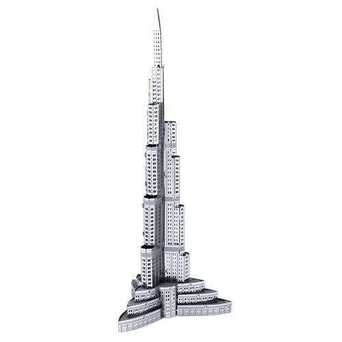 Mô Hình Lắp Ráp 3D Kim Loại - Burj Khalifa