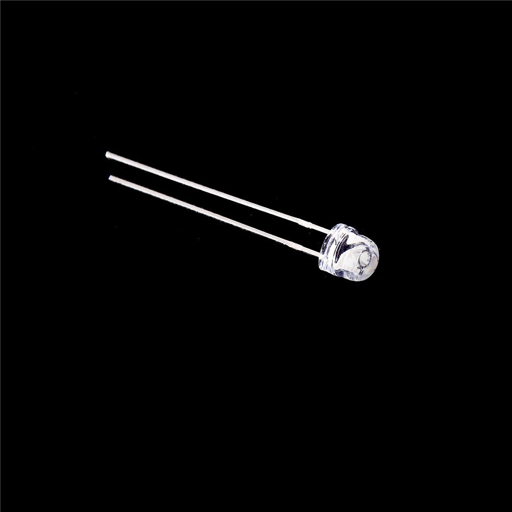 Bộ 100 đèn LED siêu sáng màu tím UV 5mm