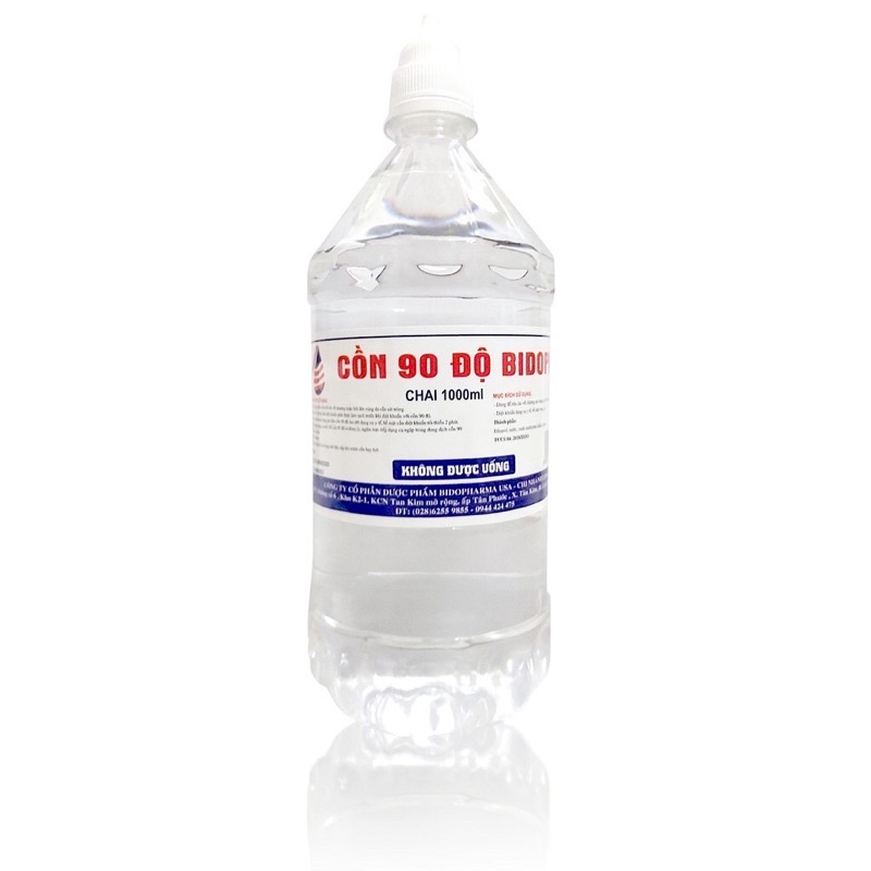 CỒN 90 độ BIDOPHA 1000ml