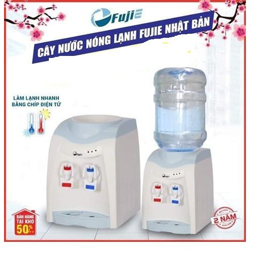 máy nước nóng lạnh để bàn mini Fujie
