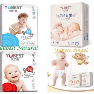 Bỉm yubest dán/quần nội địa trung đủ size s90/m84/l78/xl72/xxl66