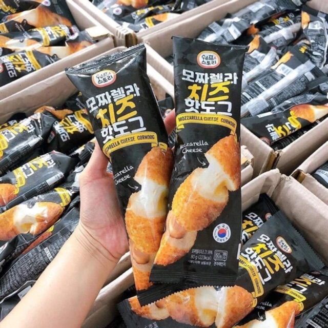 Hot Dog Xúc Xích Phô Mai Hàn Quốc 80gr