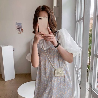 Túi mini kết hạt siêu xinh etsy019/ túi ngọc trai mini
