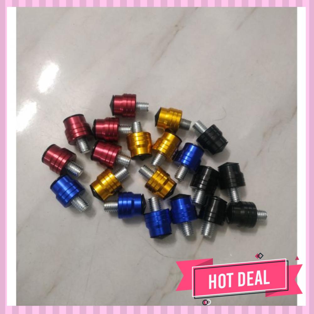 ỐC BẮT CHÂN GƯƠNG CHÂN KÍNH XE MÁY NHÔM PHỤ KIỆN ĐỒ CHƠI XE MÁY PKBT