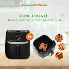 Nồi chiên không dầu Kangaroo KG6AF1 dung tích 6 lít bảo hành 12 tháng 1 đổi 1 trong 7 ngày