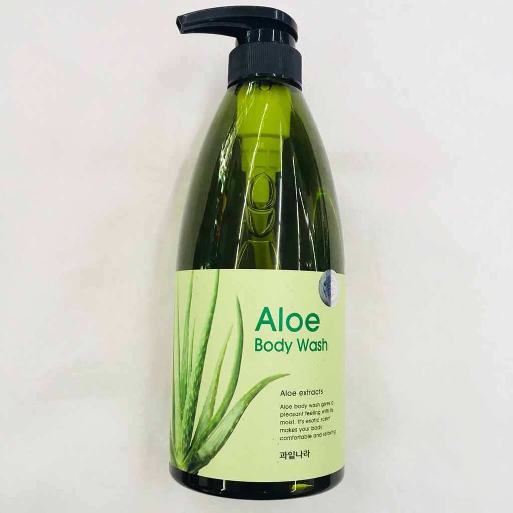 [Có tem] Sữa Tắm Welcos Lô Hội Aloe Body Wash Hàn Quốc