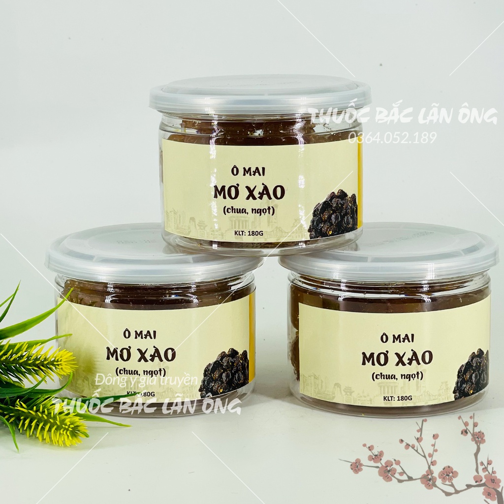 Ô mai mơ xào chua ngọt đặc sản Hà Nội
