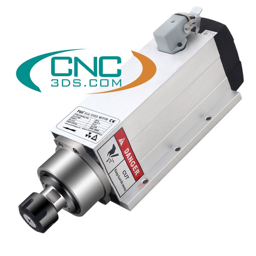 Spindle cnc vuông làm mát bằng gió