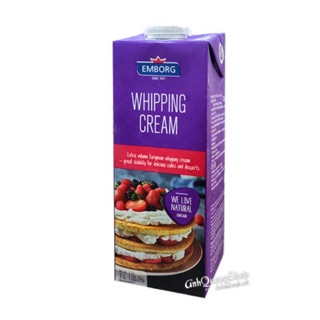 KEM TƯƠI/ KEM SỮA WHIPPING CREAM EMBORG 1L