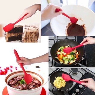 Thìa Trộn Bột,Phới Dẹt silicon,spatula