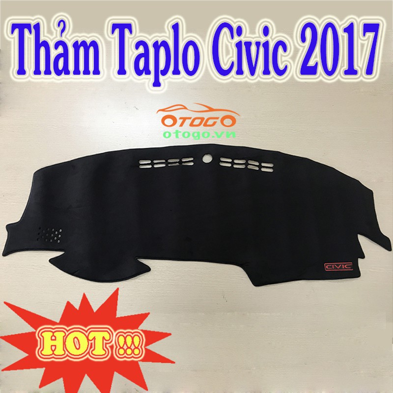 Thảm Taplo Cao Cấp Honda Civic 2017