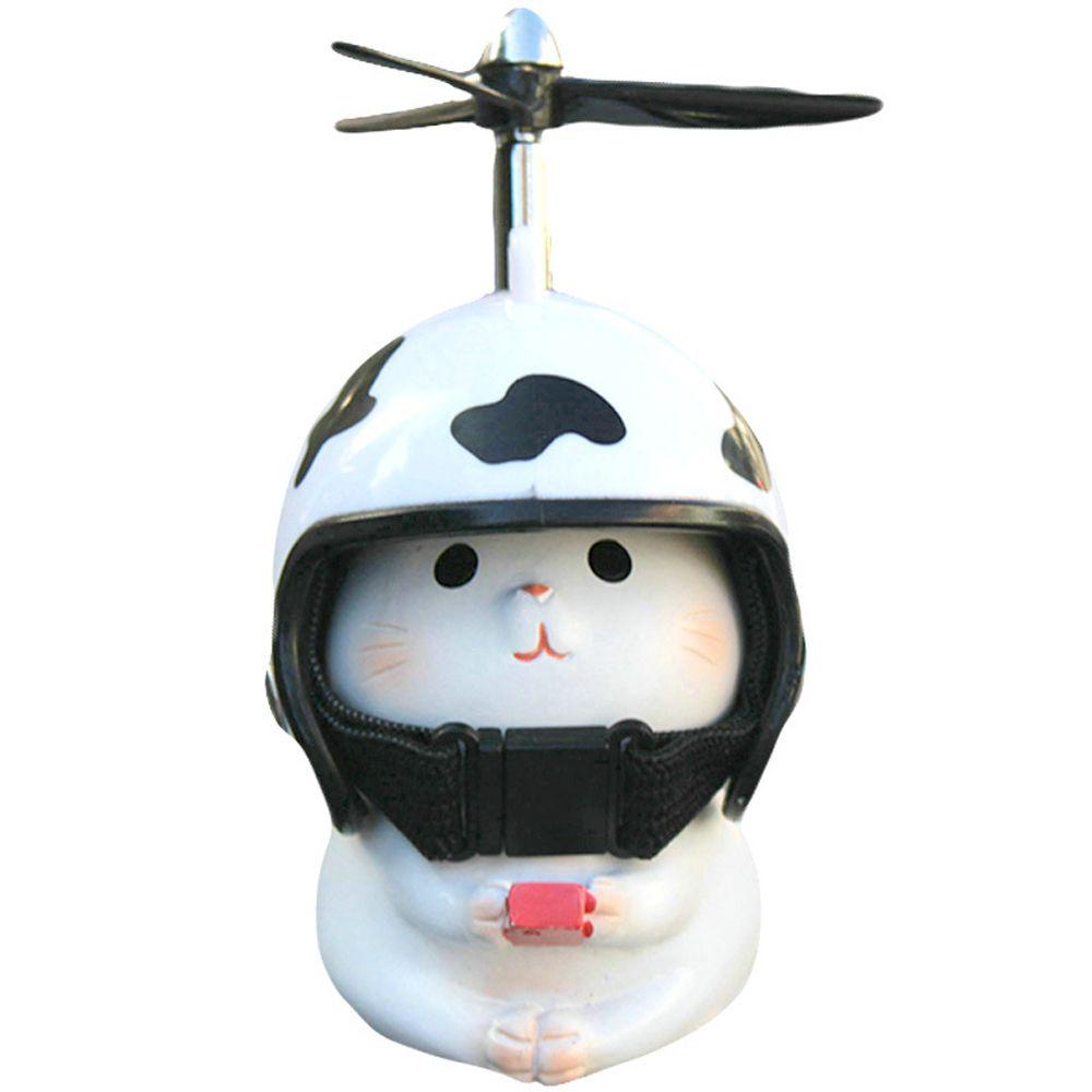 Mô Hình Mèo Hoạt Hình Tay Lái Xe Đạp TAYLOR1