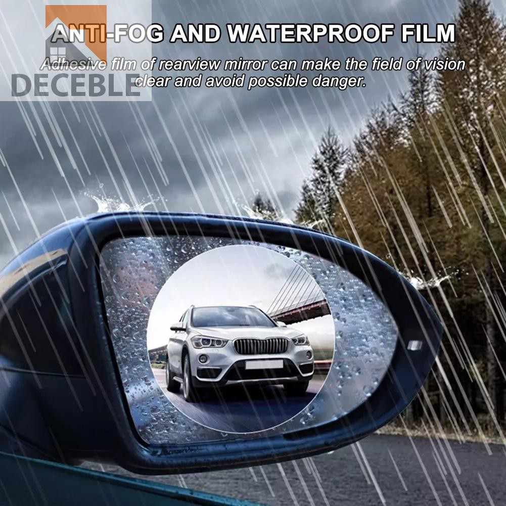 Set 6 Miếng Dán Kính Chiếu Hậu Chống Sương Mù / Nước Mưa Cho Xe Hơi | BigBuy360 - bigbuy360.vn