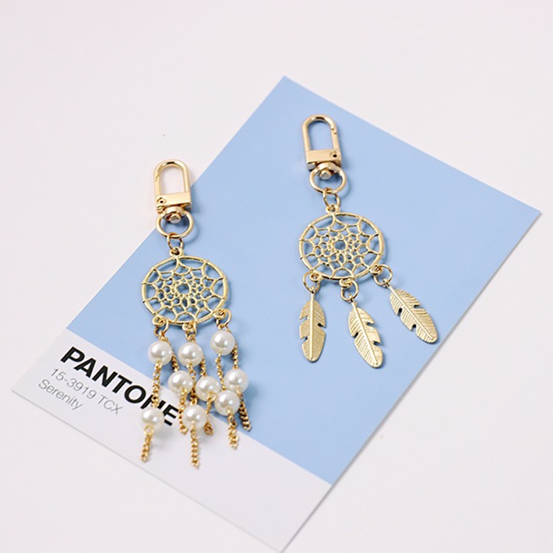 Vỏ Bảo Vệ Hộp Đựng Tai Nghe Bluetooth Hình Dreamcatcher Phối Lông Vũ Phong Cách Dân Tộc Cổ Điển