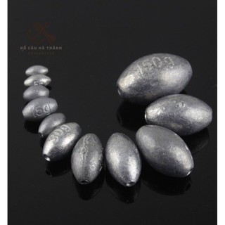 CHÌ CÂU CÁ TRÒN XUYÊN TÂM ( ĐỦ SIZE TỪ 0.5G-100G)