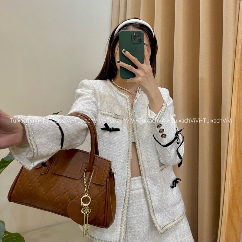Túi Xách Chất Da Hịn Hò Kiểu Dáng Sang Chảnh