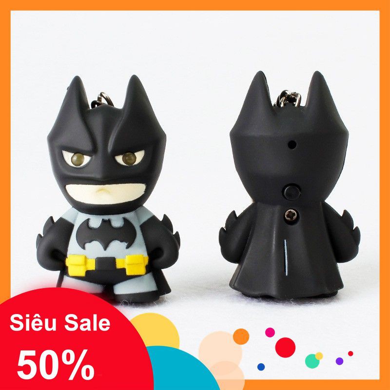 [5🌟][FREESHIP] MÓC KHÓA BATMAN CÓ ĐÈN (7223) [SALE]