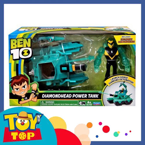 Đồ chơi Mô hình Xe tăng - tank của Diamondhead : Ben 10 chính hãng Playmates mã 77402