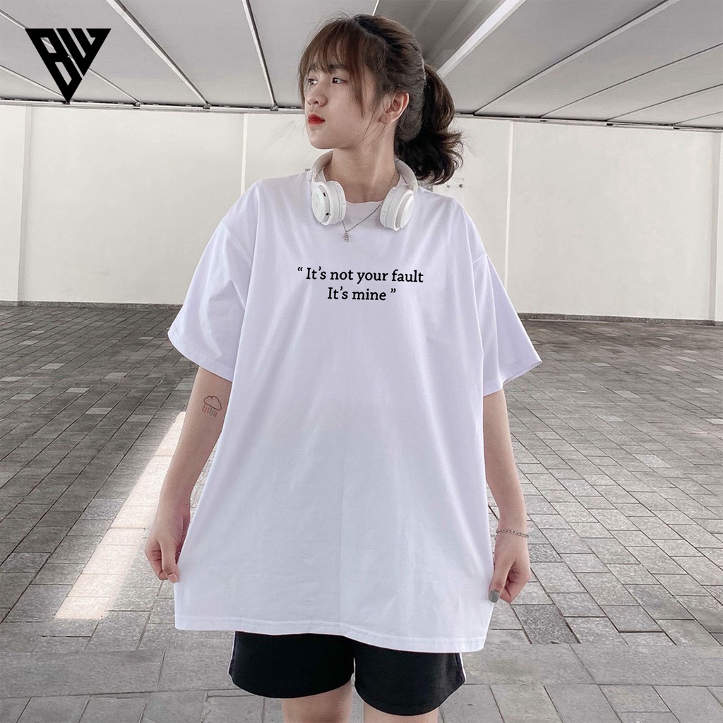 【FREE SHIP】Áo Thun Tay Lỡ nam nữ unisex in IT'S MINE chất vải dày mịn co dãn 4 chiều- BW Fashion | BigBuy360 - bigbuy360.vn