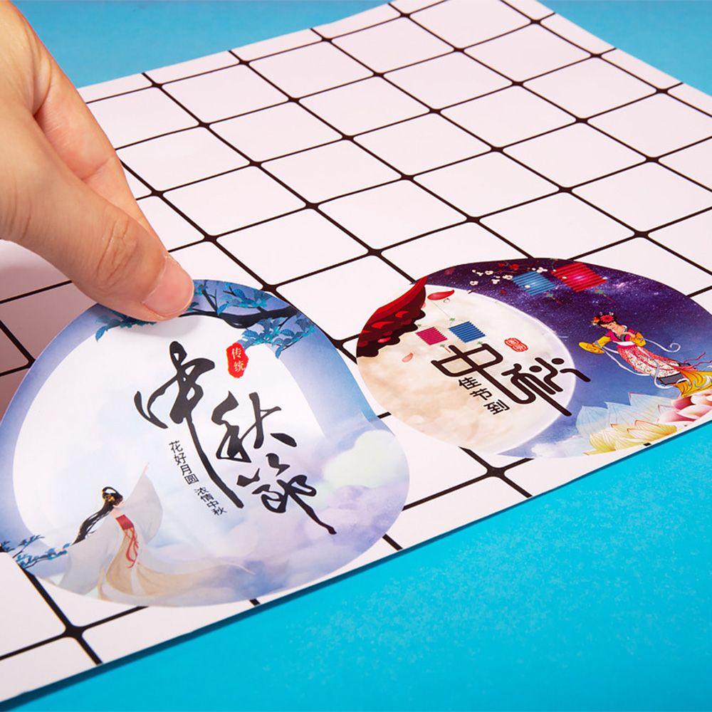 Nhãn Dán Trang Trí Hộp Quà Thủ Công DIY Dành Cho Trẻ Em