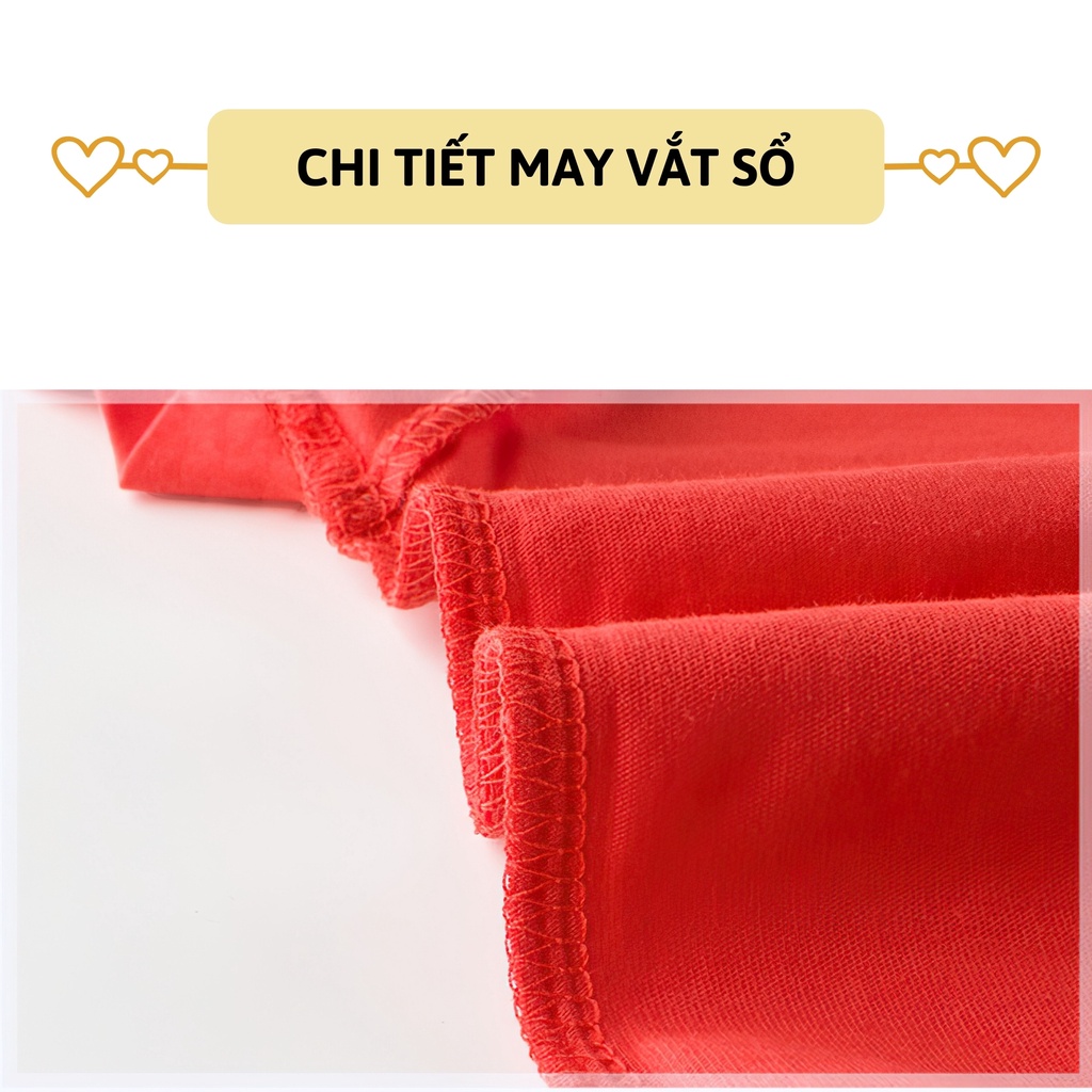 Áo thun bé trai bé gái ngắn tay 27Kids áo cộc nam nữ 100% Cotton cho trẻ từ 2-10 tuổi BSTS17