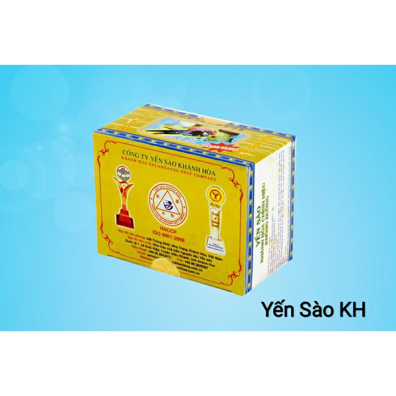 Yến Đảo Khánh Hòa tinh chế lốc 6 hộp 3g