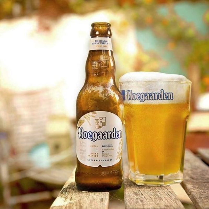 Bia Hoegaarden White thùng 24 chai