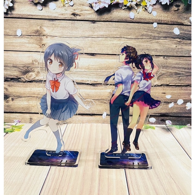 tượng/mô hình Your Name để bàn size to/ standee anime Your Name