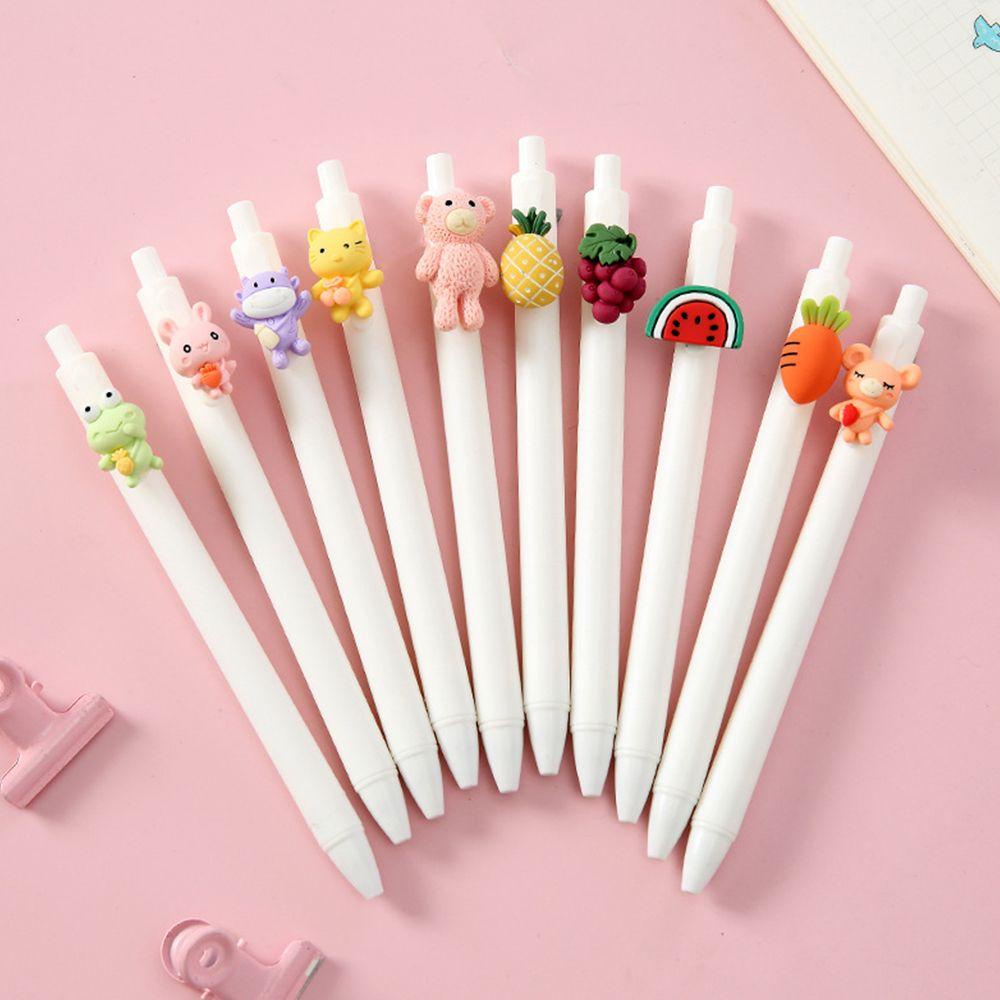 Bút Mực Gel Nhanh Khô Họa Tiết Hoạt Hình Dễ Thương Tiện Dụng Cho Văn Phòng