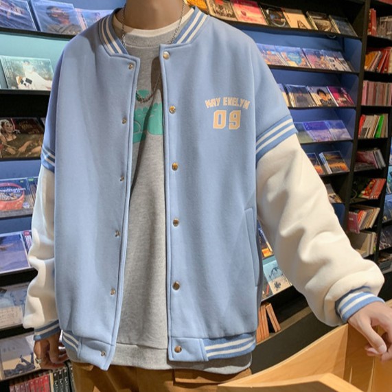 Áo khoác bóng chày  nam thời trang mùa thu cá tính dành cho  fashion simple unisex bigsize áo khoác bomber nam nữ