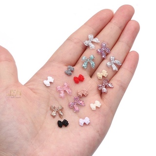 Charm nơ nhựa trang trí móng