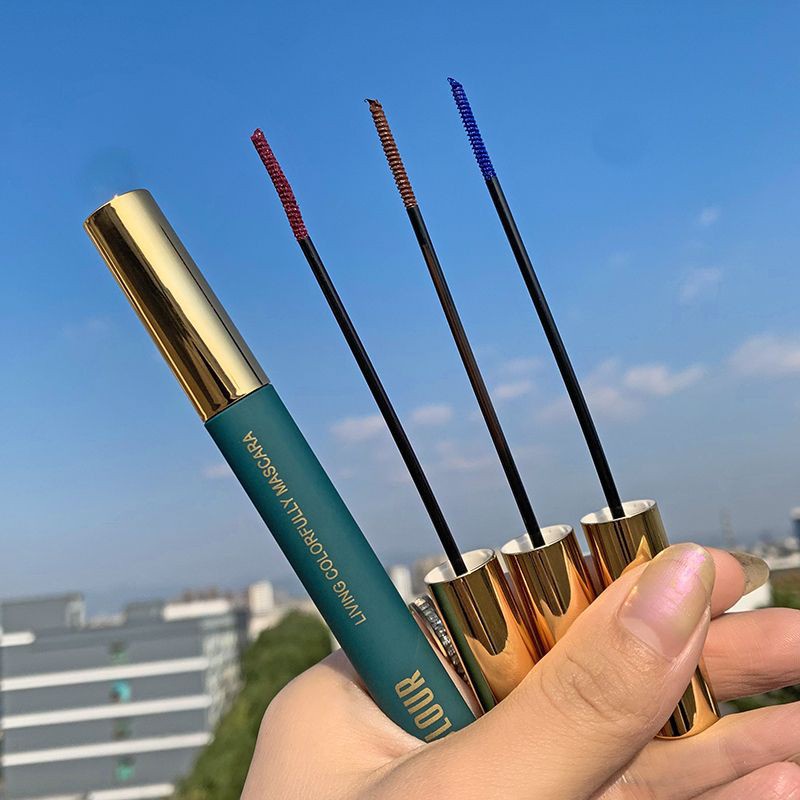 Mascara đầu mảnh chải mi trên và dưới cong dày tự nhiên GlamColour Senabeauty