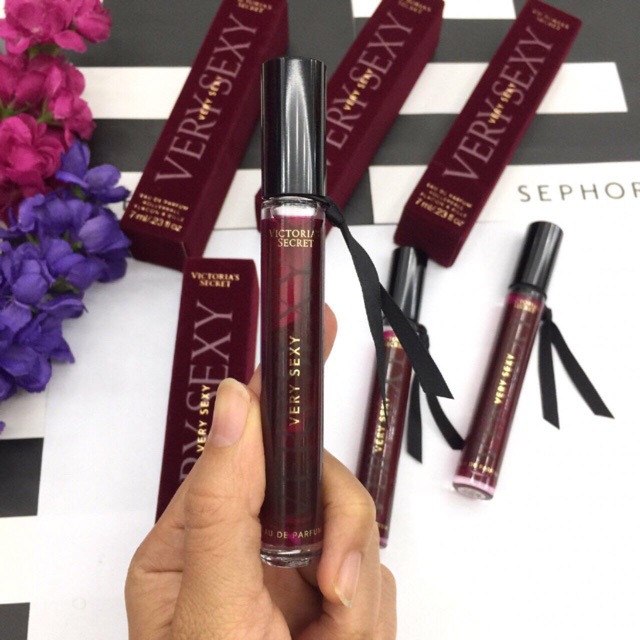 NƯỚC HOA LĂN VICTORIA'S SECRET VERY SEXY 7ML MẪU MỚI