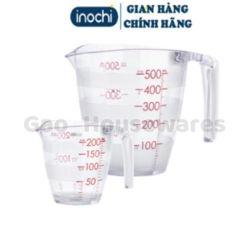 [FreeShip] Cốc đong/ ca định lượng cao cấp inochi 200 500ml, pha chế, nhà bếp, định lượng chính xác